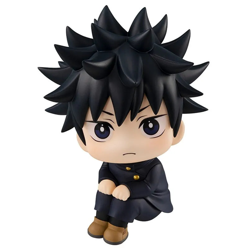 10cm Q Version Anime Figure Toys Anime girl Jujutsu Kaisen Figure Yuji Itadori Gojo Satori PVC Action Figure Toys Kid Gift